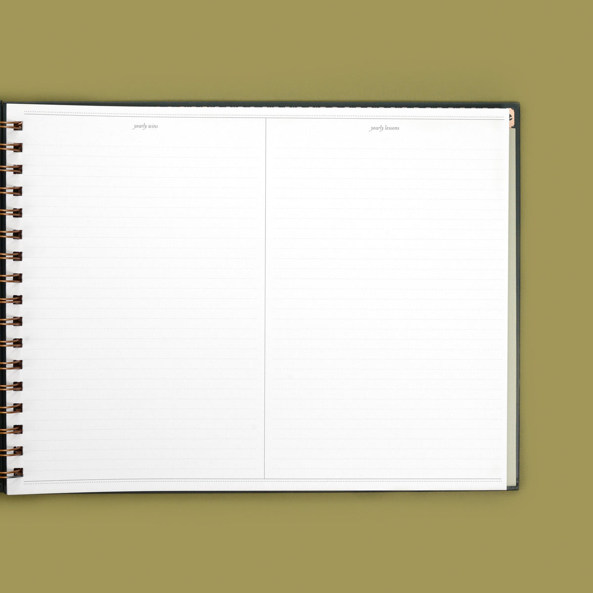 2024 Vertical Weekly Planner, Evergreen