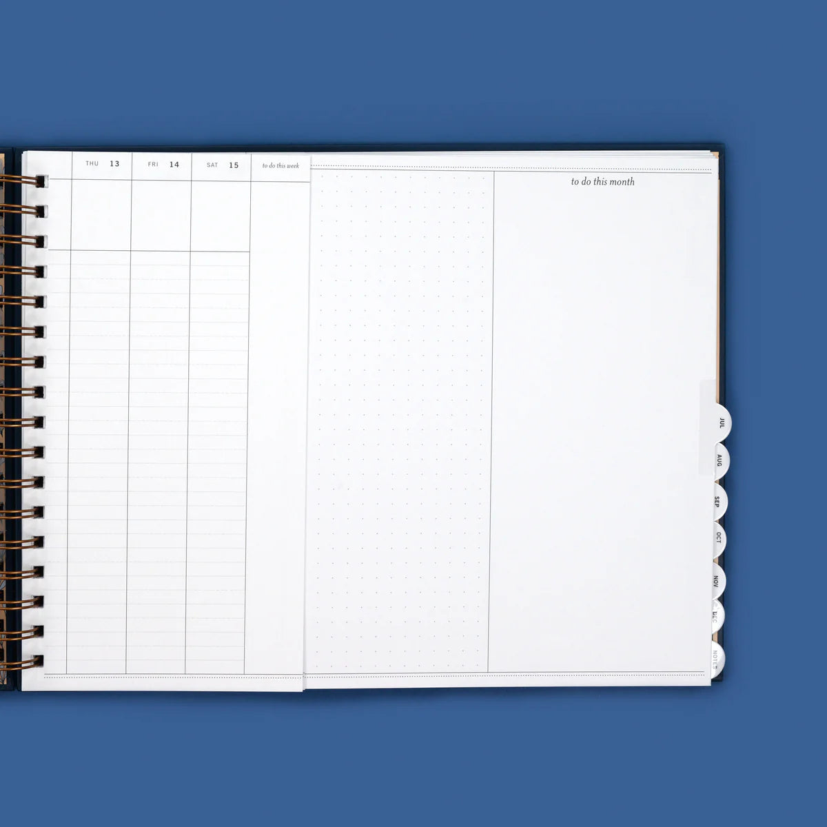 2024 Vertical Weekly Planner, Ocean Breeze