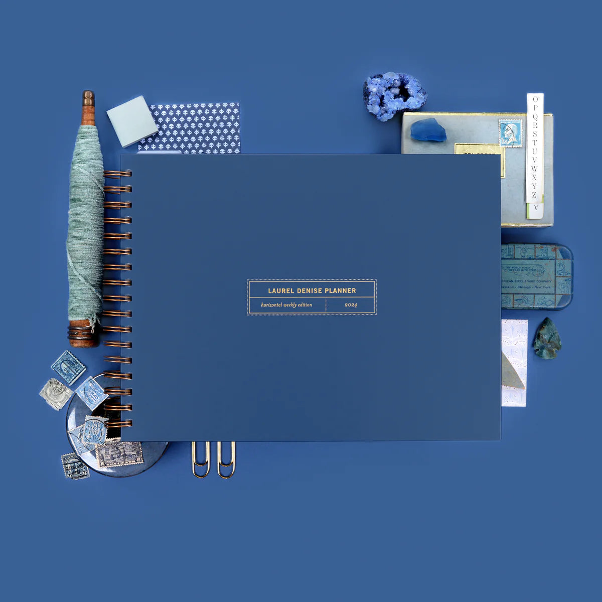 2024 Vertical Weekly Planner, Ocean Breeze