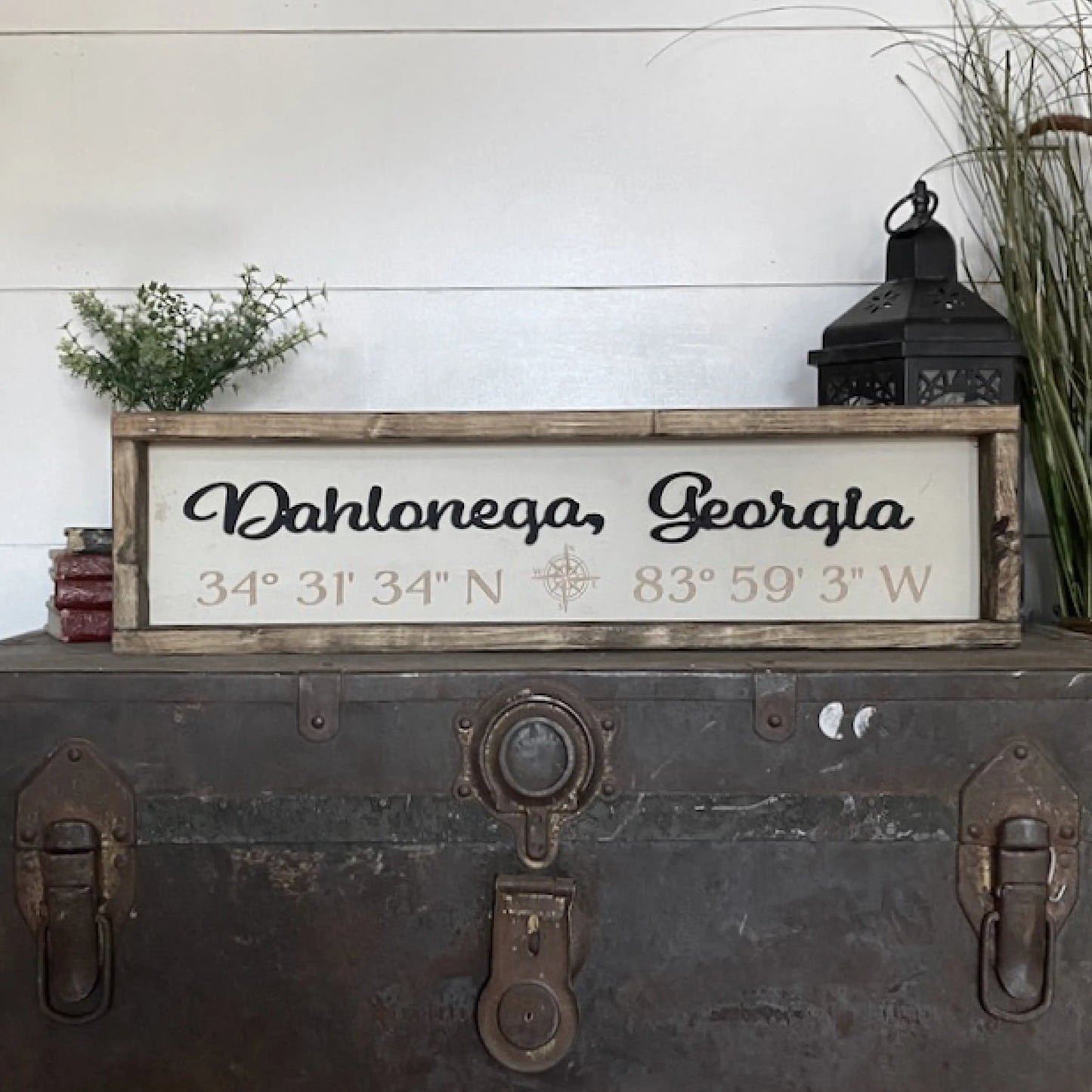 6" x 24" Friendsville Coordinates Script Lettering