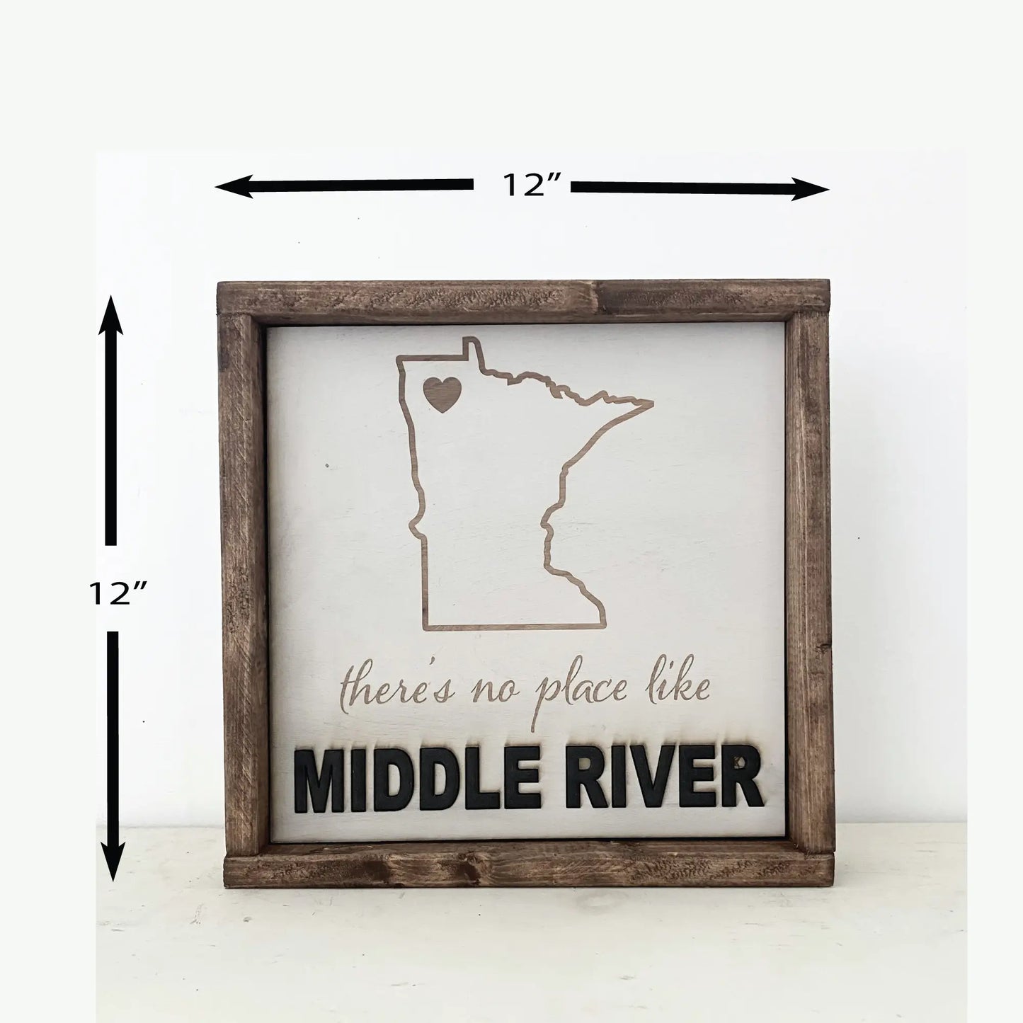 There's No Place Like Friendsville 12" x 12" Sign