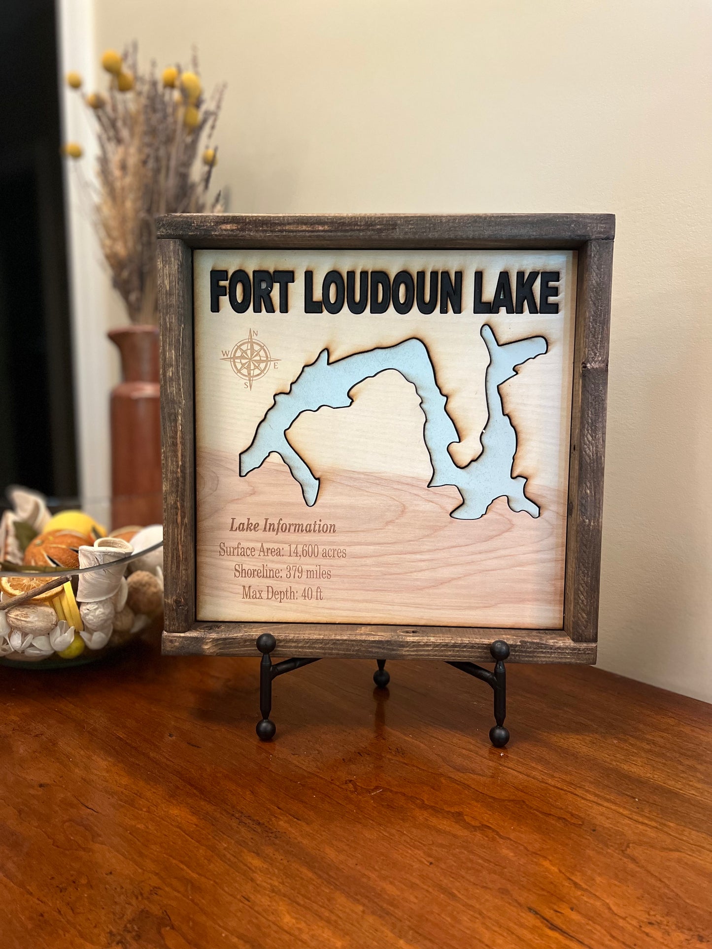 12” x 12” Fort Loudon Lake Sign