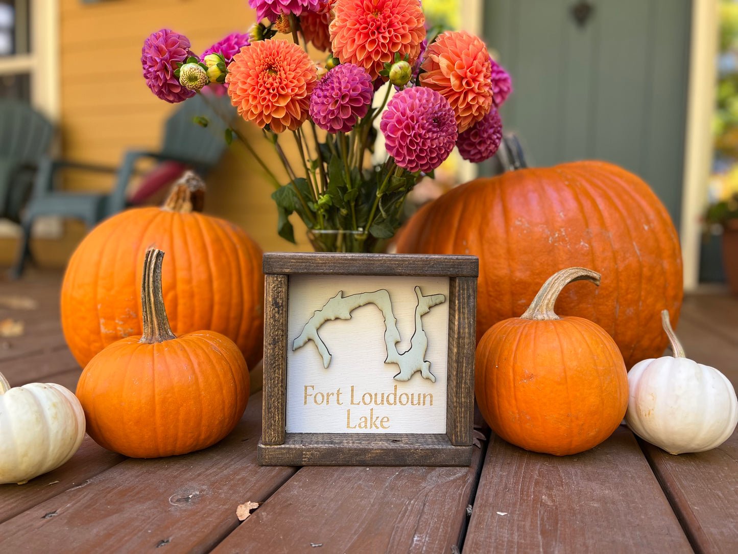 Fort Loudoun Lake Sign 7" x 7" Sign