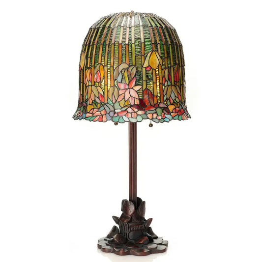 29" Eloise Green Tiffany Style Table Lamp